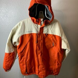 American Eagle Men’s Thermolite Hooded Fleece Lined Ski/Snowboard Jacket Size L